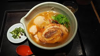 絶品の白醬油ラーメンだった！銀座で屈指の人気店【麺処銀笹】熱烈なファンの多い和風ラーメン！東京・銀座