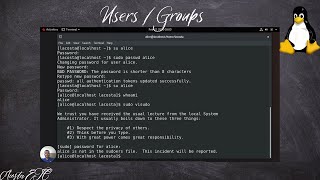 Comprehensive Guide to Managing Users and Groups in Linux: Commands, Sudo, and More!