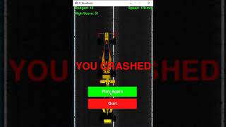 F1 Road Race Game - Project Source Code in Python