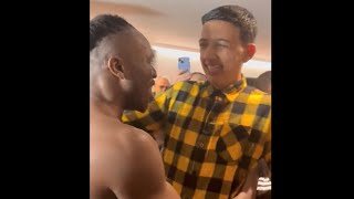 KSI Congratulates Pineda For His Win