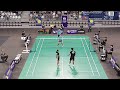 Match point – Makkasasithorn / Sudjaipraparat vs Syahnawi / Kandow – XD, Final – Nantes Int.