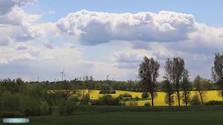 Poznaj Malbork. Malbork - niebo nad miastem (12 maja 2020)