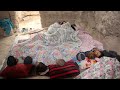 A Day in the Life: How a Big Afghan Family Starts Their Morning in a Cave