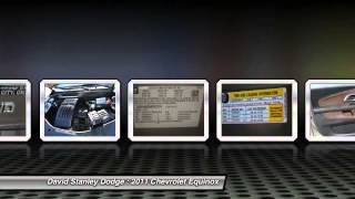 2011 Chevrolet Equinox David Stanley Dodge N230110