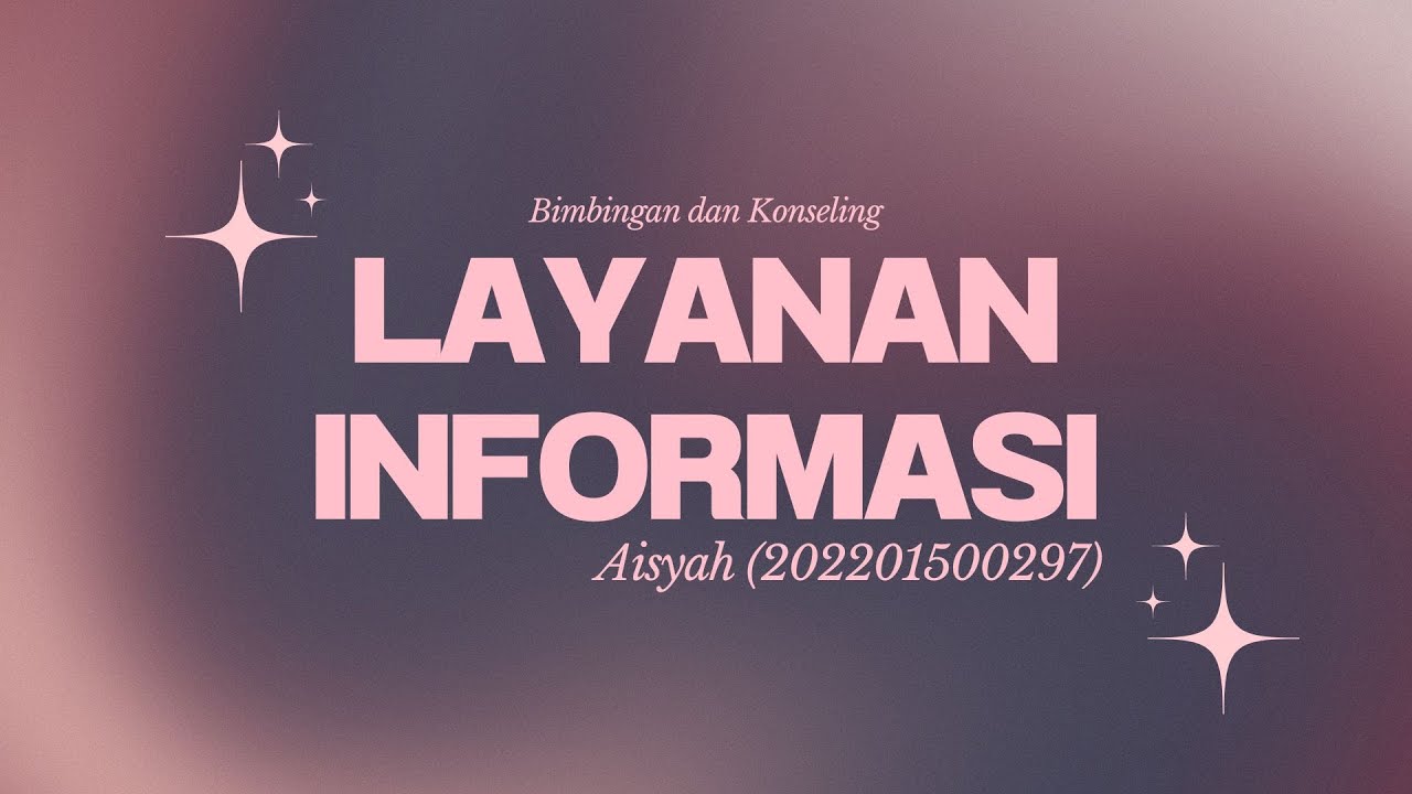 Praktek Layanan Informasi - Gaya Hidup Hedonisme Di Kalangan Remaja ...