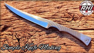 Turning A Rusty File Into A Sharp Knife - Random Hands Insights
