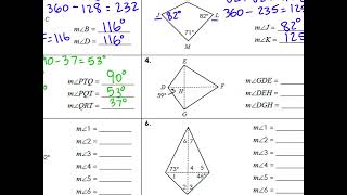 Geometry Notes - 7.5B Properties of Kites