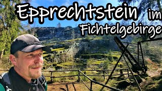 Wanderung im Fichtelgebirge: Auf dem Steinbruchwanderweg um den Epprechtstein