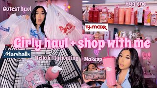 SHOP WITH ME + GIRLY COLLECTIVE HAUL ♡ (juicy couture, Kylie Skin, too faced, &