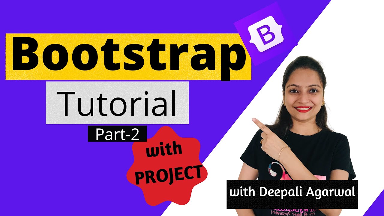 Bootstrap Tutorial With Project | Part-2 | Build Responsive Website ...