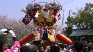 2012 高屋祭り・西下太鼓台　神社にて１／４