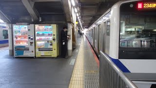 常磐線上野駅での車掌動作３