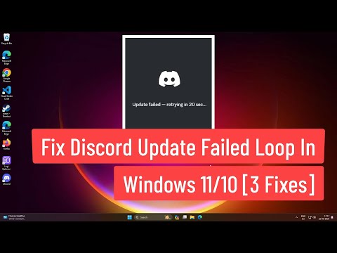 Discord Update failed loop in Windows 11/10 [3 Fixes]