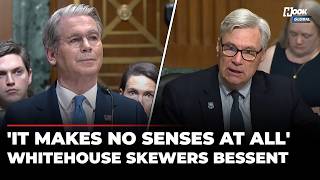'It's Completely Inappropriate...': Whitehouse Gets Angry At Bessent For Dodging Multiple Questions