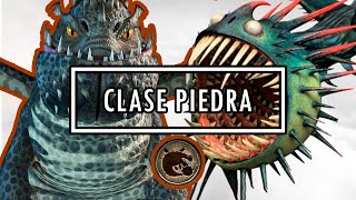 Explicando A TODOS Los Dragones De CLASE PIEDRA | Análisis De Cómo Entrenar A Tu Dragón