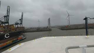 Auriga Leader bound for Kieldrechtlock Port of Antwerp