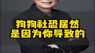 狗狗如此社恐的原因居然是这样的！