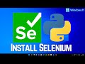 How to Install Selenium Python on Windows 10 / Windows 11