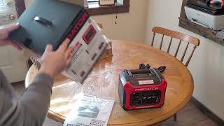 HARBOR FREIGHT PREDATOR 350 POWER STATION UNBOXING