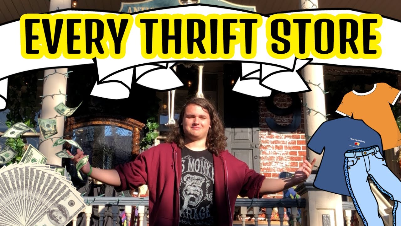 We Went To Every Thrift Store Youtube