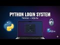 Python Tkinter Login System with SQLite & SHA-256 | Modern GUI Authentication Tutorial