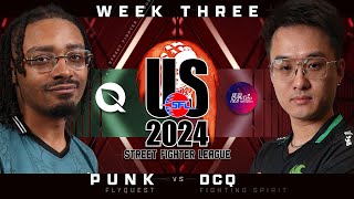 Punk (Cammy) vs. DCQ (M. Bison) - Bo5 - Street Fighter League Pro-US Week 3