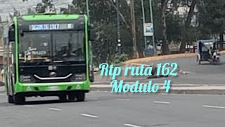 vuelta rtp ruta 162 de santa catarina a metro constitución módulo 4