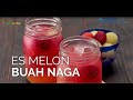 Resep Minuman Es Melon Buah Naga Turut Meriahkan Natal