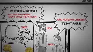 HOW TO DEAL WITH CHANGE - WHO MOVED MY CHEESE BY SPENCER JOHNSON | Animated Video Audio Book Summary