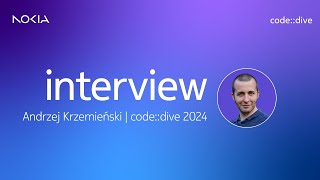 code::dive 2024 Interview - Andrzej Krzemieński