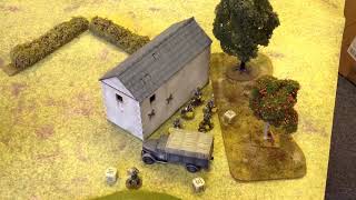 Warlord Games,  Bolt Action Battle Report, Battle of France, Scenario 2 Mini Campaign Brits v German