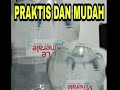 LE MINERAL AIR MINUM,  Cara memasang galon le mineral ke dispencer