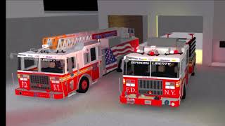 Roblox Speed Build Fire Department Part 1 - liberty county roblox fire truck