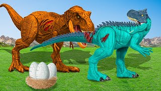Most Dramatic T-rex Dinosaur Chase | Trex attack | Jurassic Park | Dinosaur | Rexy films