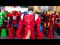 new playskool heroes ant man mech armor review of all 6 avengers mech robots