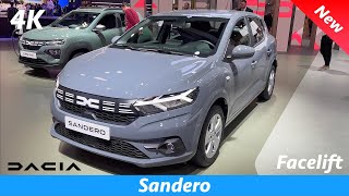 Dacia Sandero 2023 (Facelift) - FIRST Quick look in 4K (Exterior - Interior)