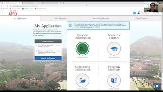 The Personal Information Quadrant on Cal State Apply - CSU Monterey Bay MIST Program 2023