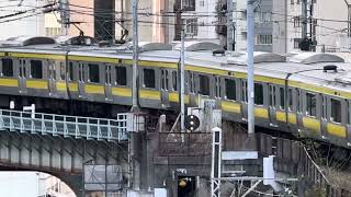 【JR東日本】E231系0番代/500番代の離合