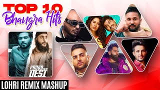 Lohri Special | Top 10 Bhangra Hits (Remix Mashup) | Latest Punjabi Songs 2022 | Speed Records
