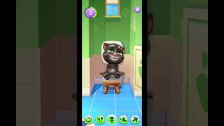 टॉम को toilet करवा के फिर ठंडे पानी से नहलाया दिया | talking tom 2