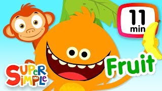 The Super Simple Show - Apples \u0026 Bananas! | Kids Songs \u0026 Cartoons