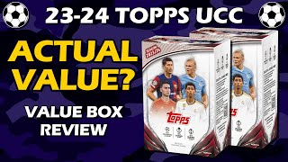 Value Box? 2023-24 Topps UEFA Flagship Blaster Box Soccer Review