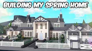 BUILDING MY NEW SPRING HOUSE IN BLOXBURG (part 1)