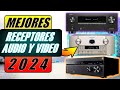 TOP MEJORES AVR [2024] LLEVA EL CINE A CASA 🚀 MEJORES RECEPTORES AUDIO Y VIDEO 2024 🥇