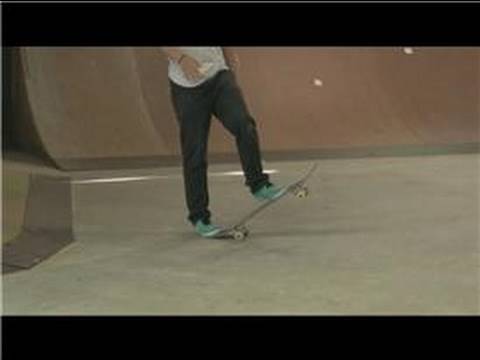 Skateboarding Tips : How To Do A Flip On A Skateboard - YouTube