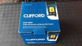 Unboxing clifford 5706x