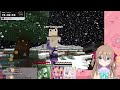 vedal anny and cerber were trolling neuro in minecraft but she snapped and fought back