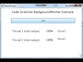 WPF Multithreading Backgroundworker