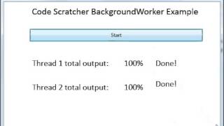WPF Multithreading Backgroundworker