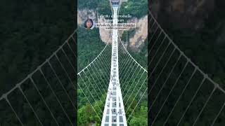 เที่ยวจีน เมืองจางเจียเจี้ย สะพานกระจก 张家界大峡谷玻璃桥 Zhangjiajie Grand Canyon Glass Bridge